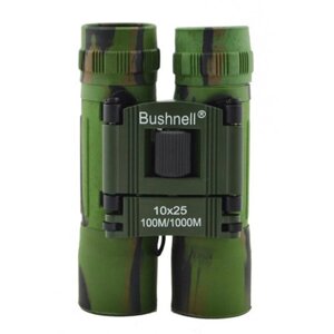 Бінокль Bushnell 2675-1 10х25 із чохлом Камуфляж Репліка (45700)