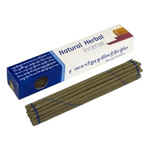 Пахощі Тибетські Himalayan Incense Природні трави Natural Herbal 20,5x3.5x3.5 см (26730)