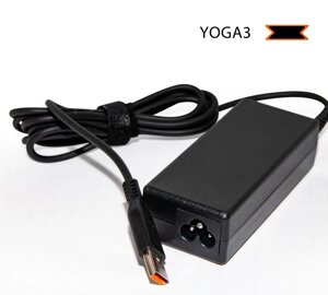 Блок живлення для ноутбука Lenovo 20V 3.25A 65W Yoga3 без каб. піт. (AD107016) bulk