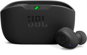 Bluetooth-гарнітура JBL wave buds black (jblwbudsblk)