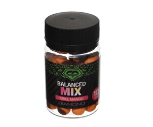 Бойлі Carp Pro Diamond Balanced Mix Krill Mango 10мм (DCPBMKM10)