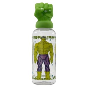 Пляшка пластикова дитяча 560мл Stor Avengers Hulk (74852)