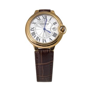 Годинники Guanqin Gold-White-Brown G6807G CL (G6807GGWBr)