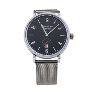 Годинники Guanqin Silver-Black-Silver GS19098 CS (GS19098BS)