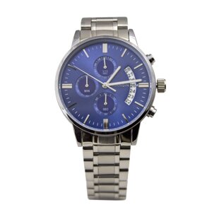 Годинники Guanqin Silver-Blue-Silver GS19053 CS (GS19053SBlS)