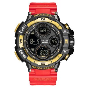 Годинники наручні Smael 8022 Red (15207-hbr)