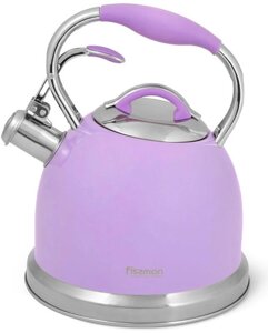 Чайник із нержавіючої сталі Felicity Lilac на 2.6л зі свистком DP86440 Fissman