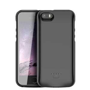 Чохол-акумулятор XON PowerCase для iPhone 5/5S/SE 4000 mAh Black