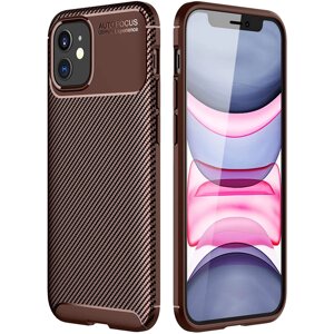 Чохол Carbon Case для Apple iPhone 12 Mini Brown