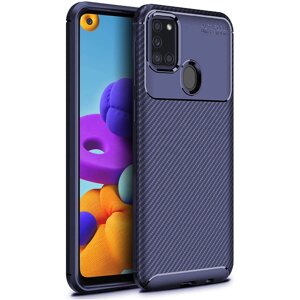 Чохол Carbon Case для Samsung A217 Galaxy A21s Blue