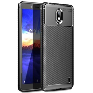 Чохол Carbon Case Nokia 1 Plus Чорний