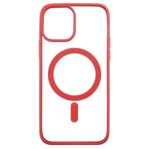 Чохол Color MagSafe Apple iPhone 12 / iPhone 12 Pro Red