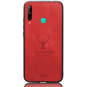 Чохол Deer Case для Huawei P40 Lite E Red