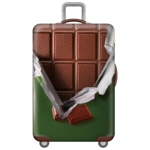 Чохол для валізи Turister модель Chocolate розмір L Різнобарвний (TCh_116L)