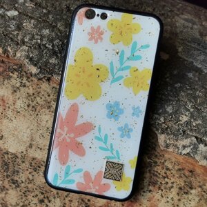 Чохол Epoxy Case для Apple iPhone 6 / 6S Yellow Flowers