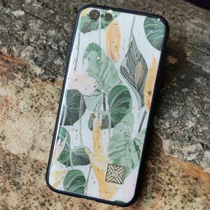 Чохол Epoxy Case для Apple iPhone 6 Plus / 6S Plus Green Leaves