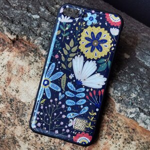 Чохол Epoxy Case для Apple iPhone 7 Plus / 8 Plus Flowers