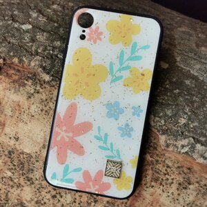 Чохол Epoxy Case для Apple iPhone XR Yellow Flowers