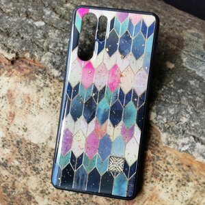 Чохол Epoxy Case для Huawei P30 Pro Rhombic Mosaic