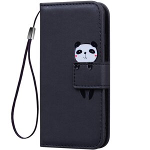 Чохол-книжка Animal Wallet для Samsung Galaxy A02s Panda