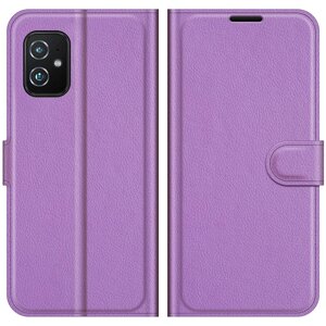 Чохол-книжка Litchie Wallet для Asus Zenfone 8 Violet