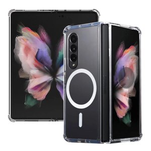 Чохол накладка MagSafe Samsung F936 Galaxy Fold 4 Прозорий