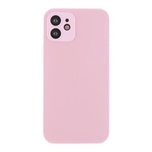 Чохол-накладка скляний матовий із захистом камери Matte AG-Glass Apple iPhone 11 Pink