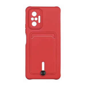 Чохол із кишенею для карт OtterBox Colorfull Pocket Card Xiaomi Redmi Note 10 Pro / Redmi 10 Pro Max 4G Red