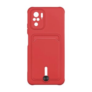 Чохол із кишенею для карт OtterBox Colorfull Pocket Card Xiaomi Redmi Note 10 / Redmi Note 10s Red