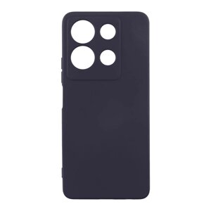 Чохол із рамкою камери Silicone Cover A Infinix Note 30 Dark Blue