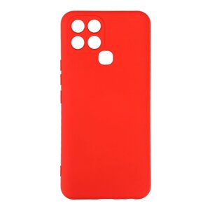 Чохол із рамкою камери Silicone Cover A Infinix Smart 6 Red