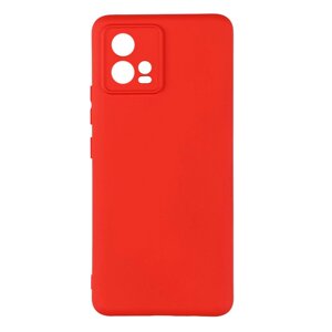 Чохол із рамкою камери Silicone Cover A Motorola G72 Red