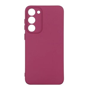 Чохол із рамкою камери Silicone Cover A Samsung Galaxy S23 Plus Maroon