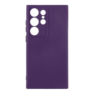 Чохол із рамкою камери Silicone Cover A Samsung Galaxy S24 Ultra 5G/S928 Purple