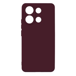 Чохол із рамкою камери Silicone Cover A Xiaomi Redmi Note 13 Pro 4G Maroon