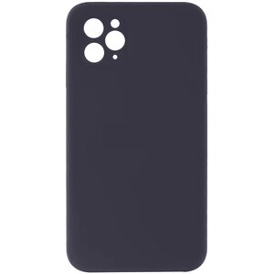 Чохол із захистом камери Silicone Case Full Apple iPhone 12 Pro Max Dark blue