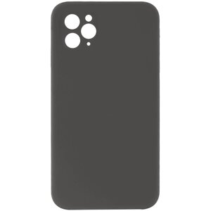 Чохол із захистом камери Silicone Case Full Apple iPhone 12 Pro Max Dark grey