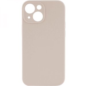 Чохол із захистом камери Silicone Case Full Apple iPhone 14 Pink Sand