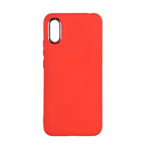 Чохол Silicone Cover Metal frame AA Xiaomi Redmi 9A Red