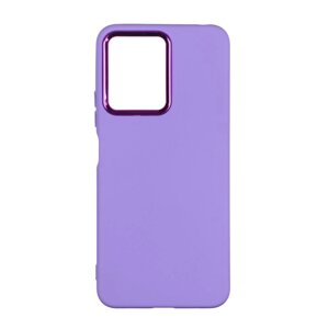 Чохол Silicone Cover Metal frame AA Xiaomi Redmi Note 12 Pro+ 5G Elegant purple