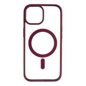 Чохол TPU Colors MagSafe Apple iPhone 14 Pro Max Wine Red