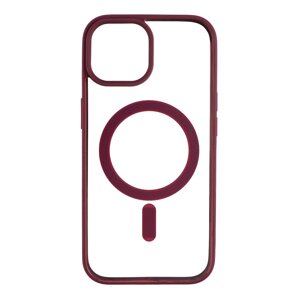 Чохол TPU Colors MagSafe Apple iPhone15 Wine Red