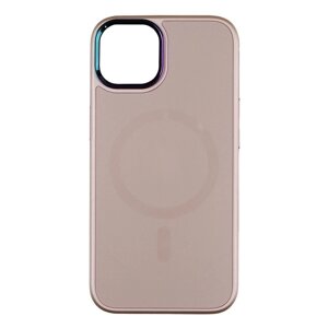 Чохол TPU Foggy with Magsafe Apple Iphone 12 Pro Max Pink sand