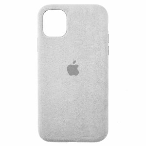 Чохол Turister для Iphone 12 Pro Max модель Alcantara Білий (Alc_X12PMWht)