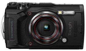 Цифрова камера Olympus TG-6 Black (Waterproof - 15m; GPS; 4K; Wi-Fi) (6500897)