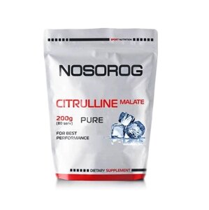 Цитрулін для спорту Nosorog Nutrition Citrulline Malate 200 g /80 servings/ Pure