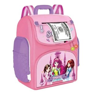 Дитяча електронна скарбничка BL School Bag 21.5 х 1 х 25.5 см Pink (138890)