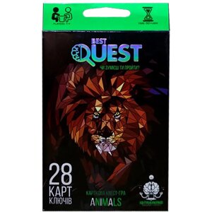 Дитяча карткова квест-гра "BEST QUEST" Danko Toys BQ-01-01-04U Укр Вид 2