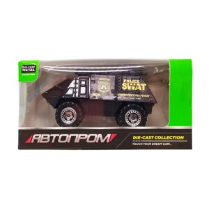 Дитяча металева машинка АвтоПром 7629 масштаб 1:64 S. W. A. T. БТР