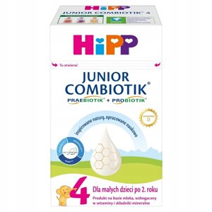 Дитяча суха молочна суміш HiPP Junior Combiotik 4 для дітей віком від 2 років 550 г